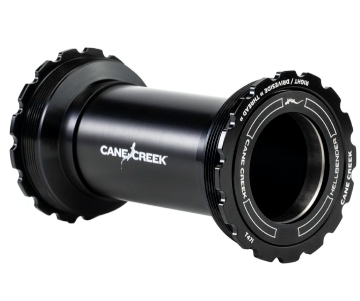 Cane Creek Hellbender 70 Bottom Bracket - T47 Internal 24 Shimano - Black