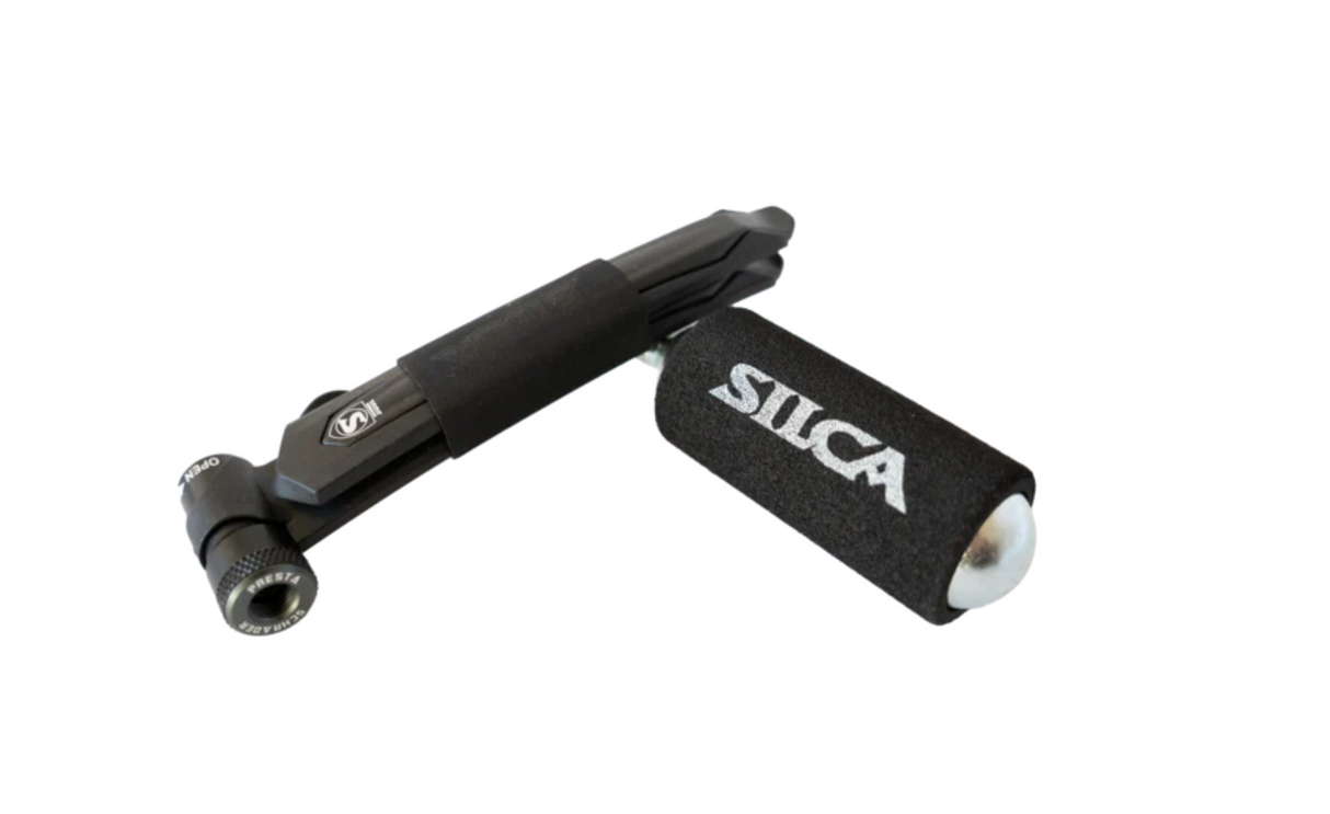 Silca EOLO 2-IN-1 Tire Lever + CO2 Tool w/ Cartridge