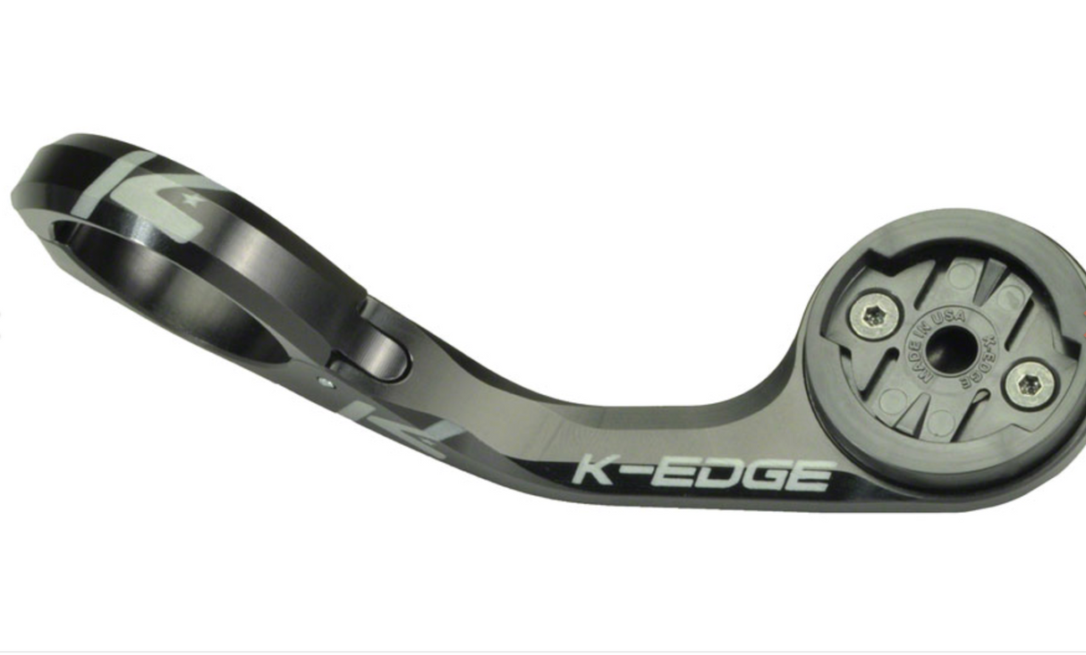 K-EDGE Garmin MAX XL Computer Mount - 35.0mm, Black Anodize