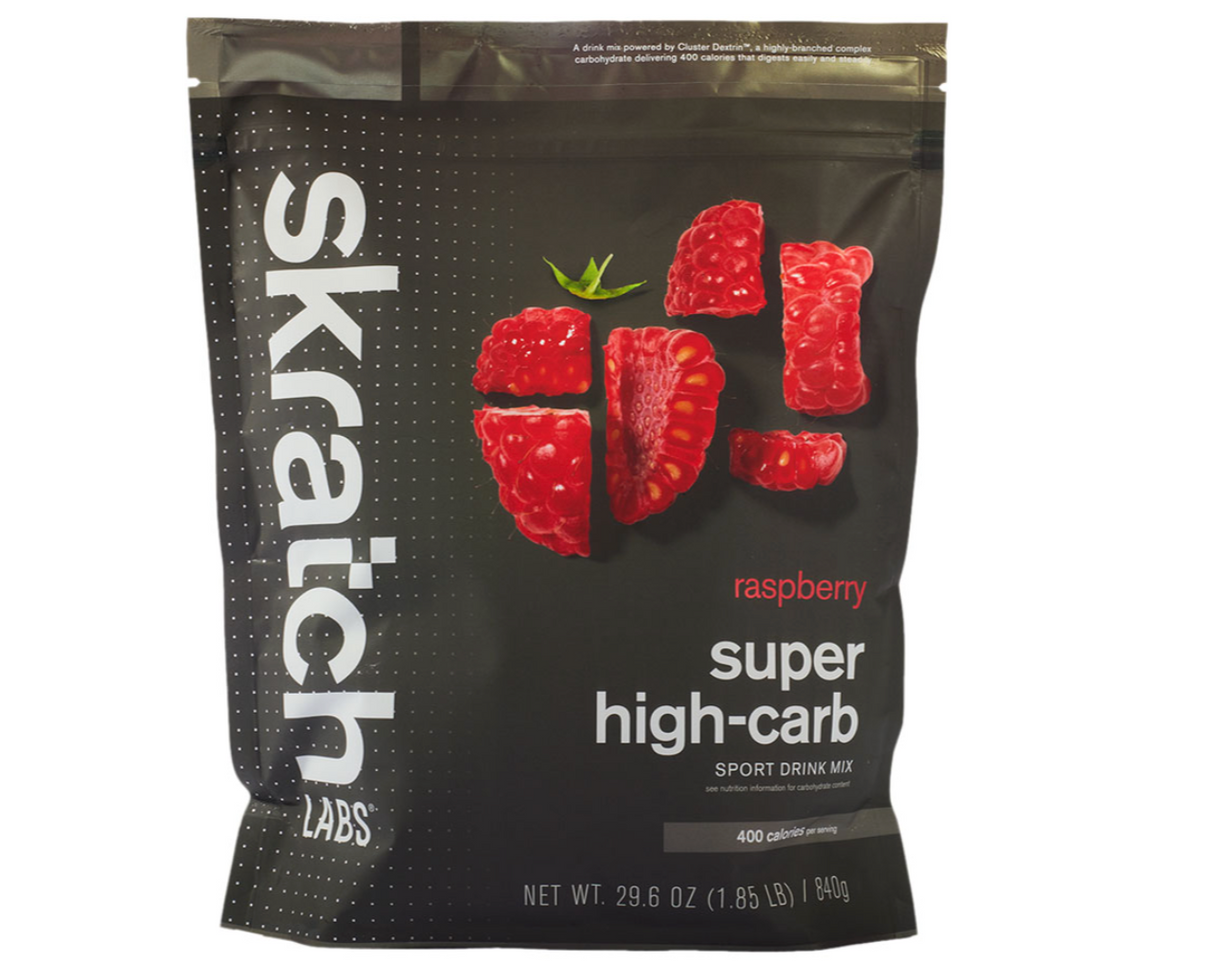Skratch Labs Super High Carb Sport Mix - Raspberry, 8 Serving Bag