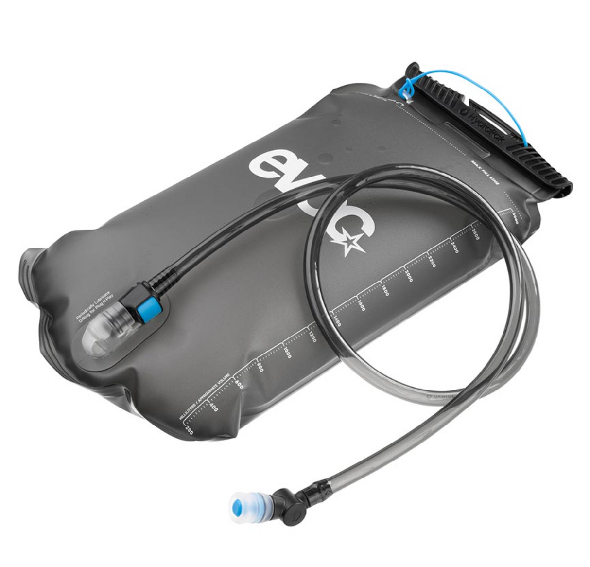 EVOC, Hydration Bladder, Volume 3L, Carbon Grey by HydraPak BPA+PVC Free