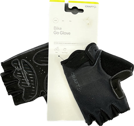 Craft GO Cycling Glove - Black, Short Finger, Large