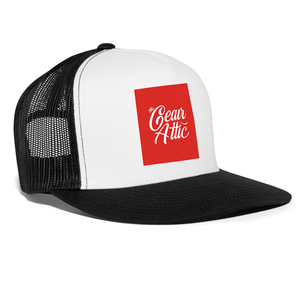 The Gear Attic Coca Hat - white/black