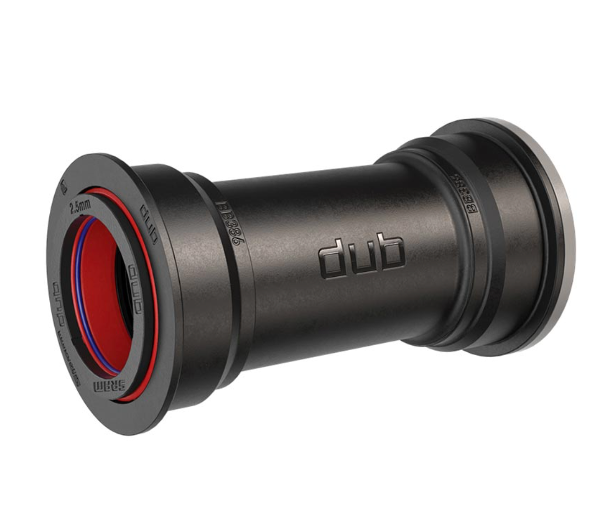 SRAM DUB BB386 Press Fit BB, BB386EVO Spindle28.99mm Width: 86mm, Diameter: 46mm