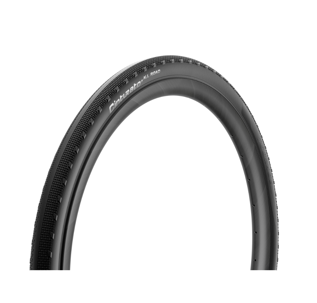 Pirelli Cinturato All Road Gravel Bicycle Tire 700 x 45 Black TR