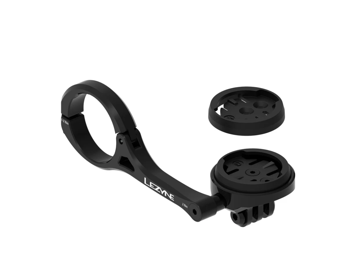 GARMIN/WAHOO GPS Forward Computer Mount With GoPro Mount