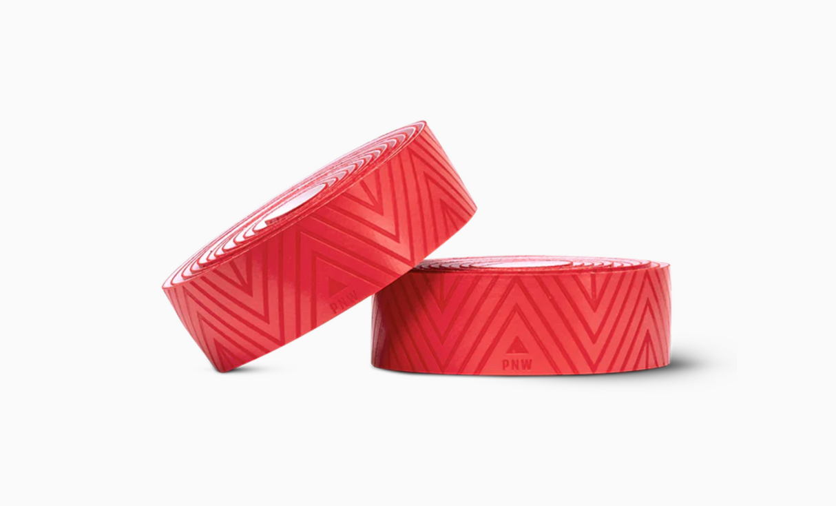 PNW Coast Bicycle Handlebar Tape - Really Red