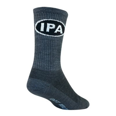 SockGuy IPA Wool Cycling Socks Size S/M Made in USA Sporting Goods > Cycling > Cycling Clothing > Socks Full Catalog Sock Guy