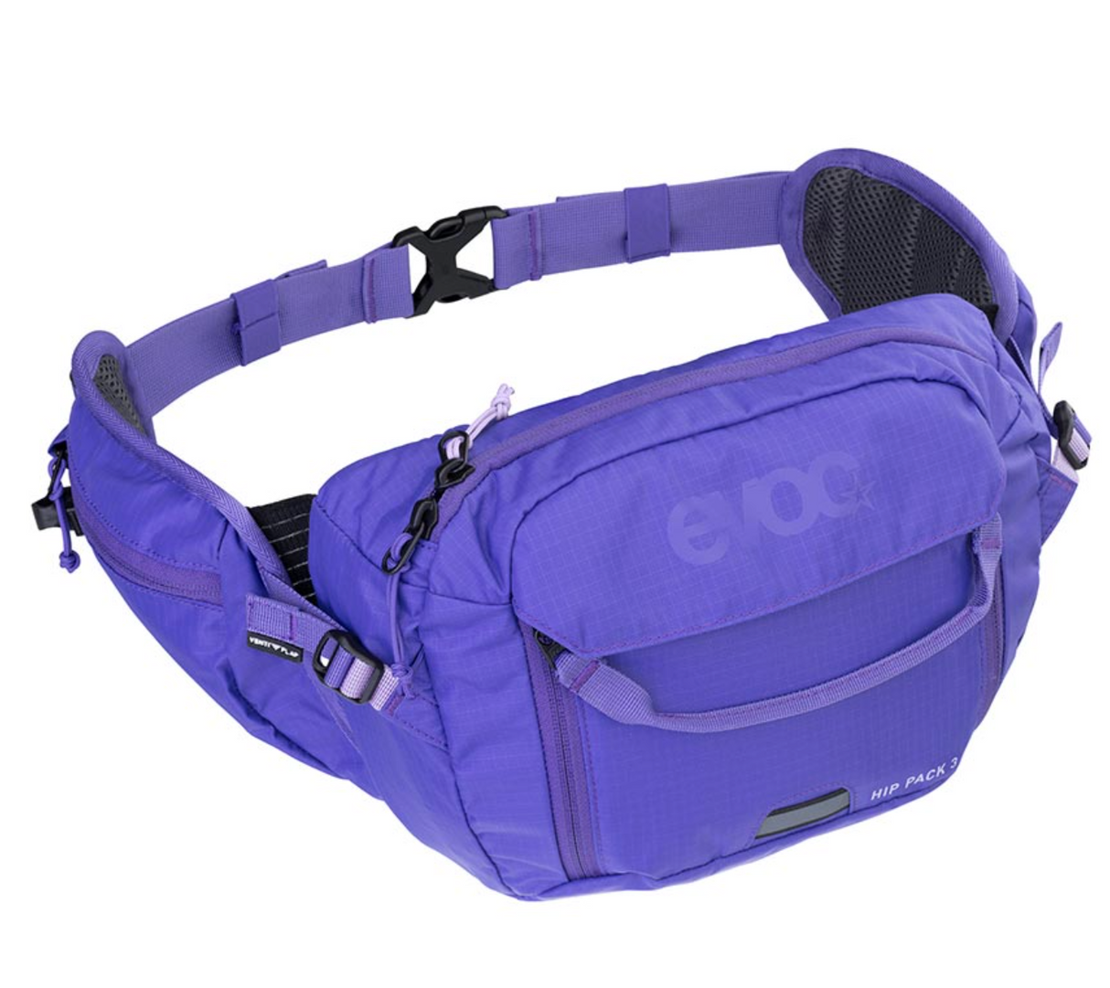 EVOC, Hip Pack 3 + 1.5L Bladder, Hip Pack, 3L, Included (1.5L), Violet