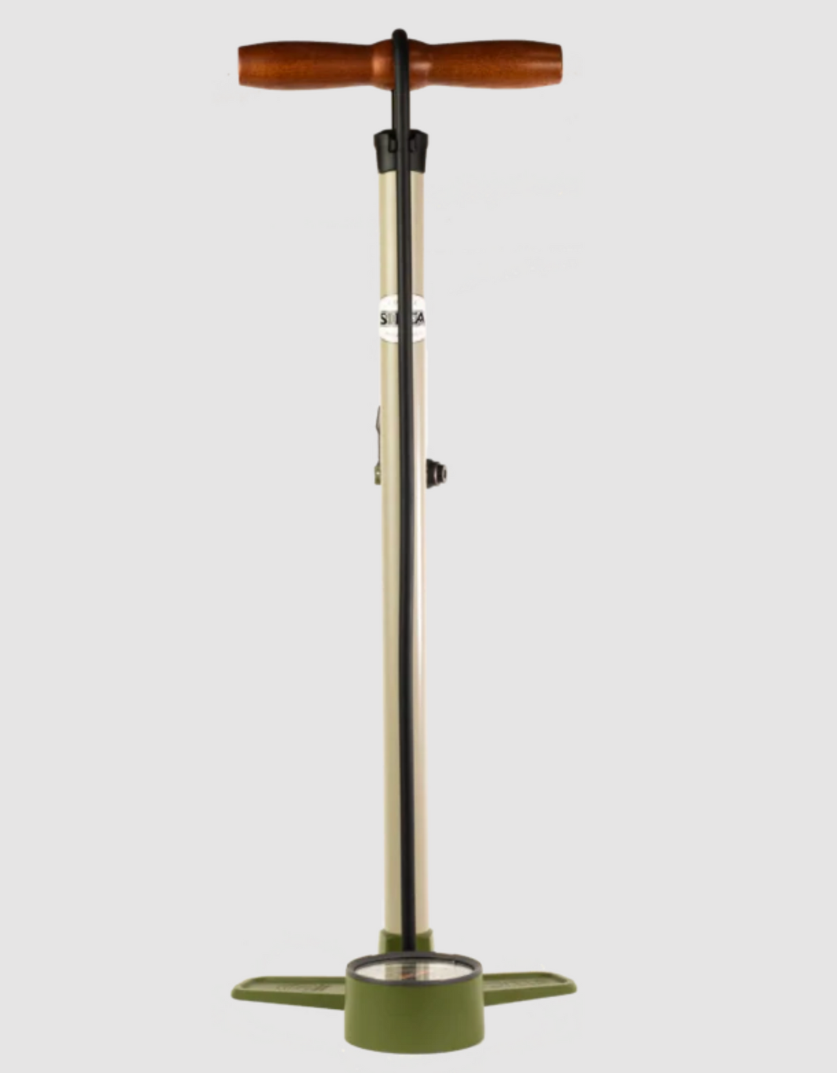 Silca Terra Floor Pump w/ Two Stage Guage