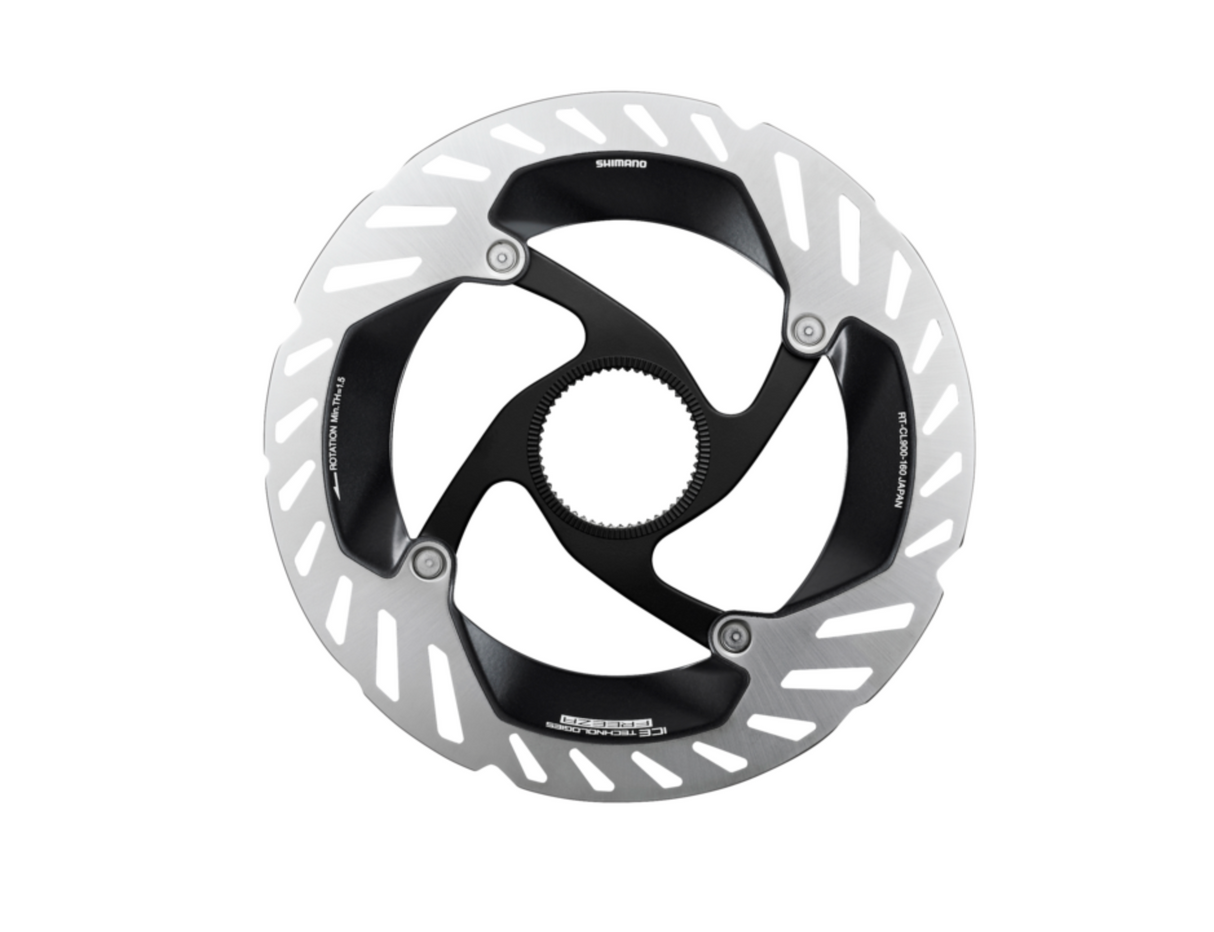 Shimano Disc Brake Rotor RT-CL900 S 160mm w/ Lockring (Internal Serration) Sporting Goods > Cycling > Bicycle Components & Parts > Brake Rotors Brake Rotors Shimano