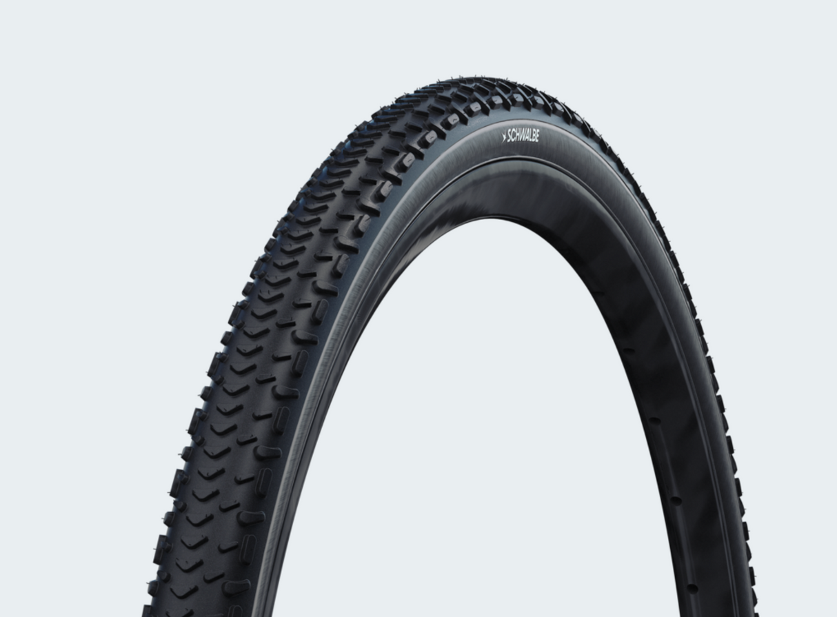 Schwalbe G-One RX PRO Gravel Bicycle Tire 700x45c V-Guard TLR Addix Race Black