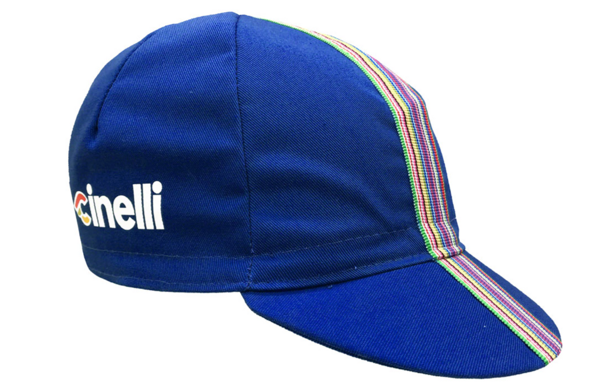 Cinelli Ciao Cycling Cap - Blue, One Size