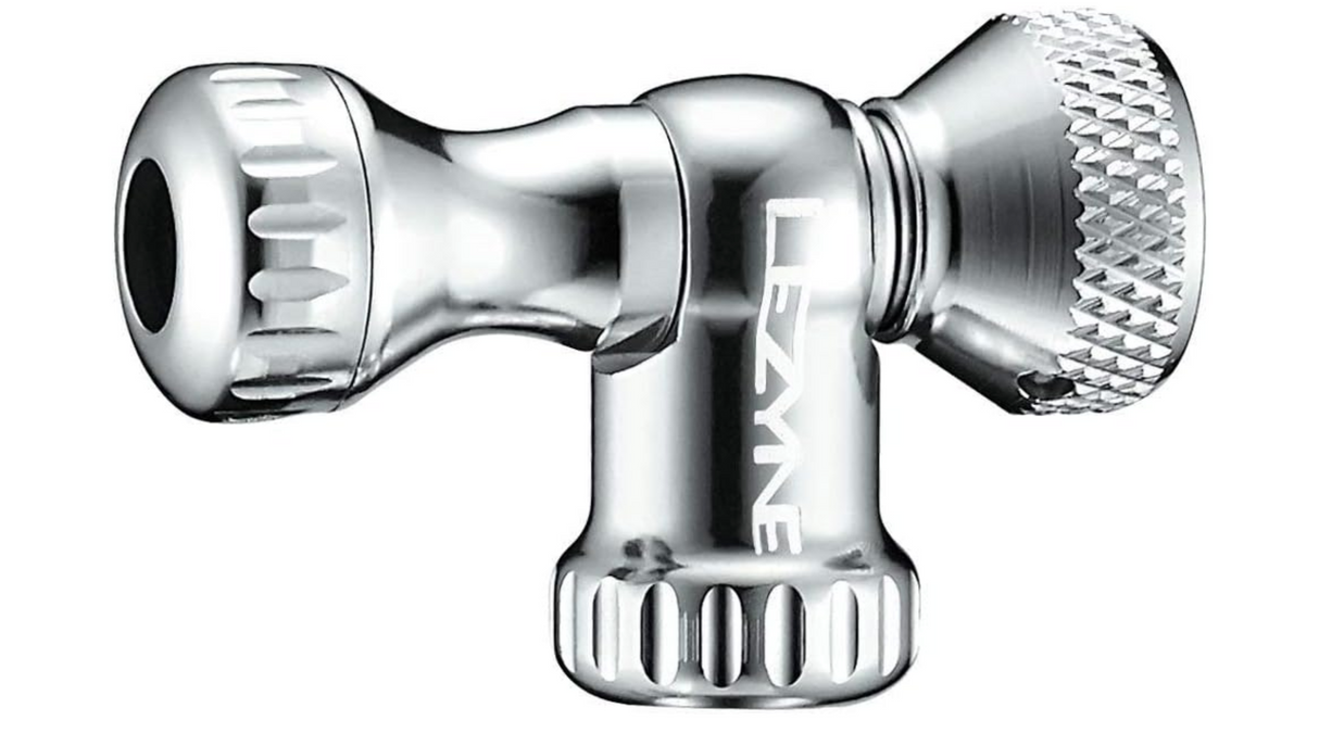 Lezyne Control Drive Bicycle Tire/Tube Inflation Head Only - Silver Inflation Full Catalog Lezyne