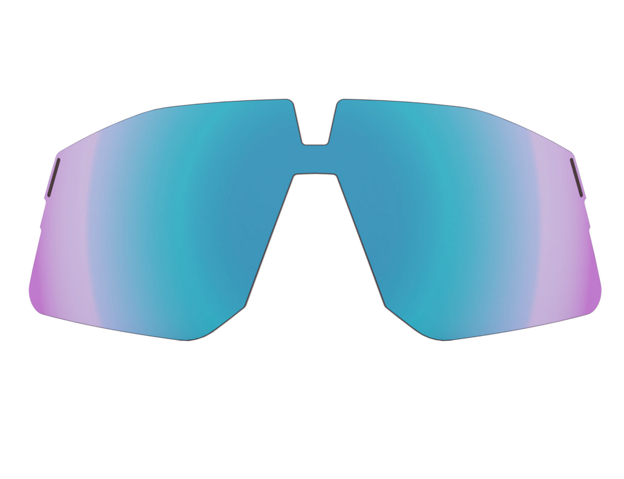 KOO Hype Sunglass Spare Lens - Turqoise Mirror