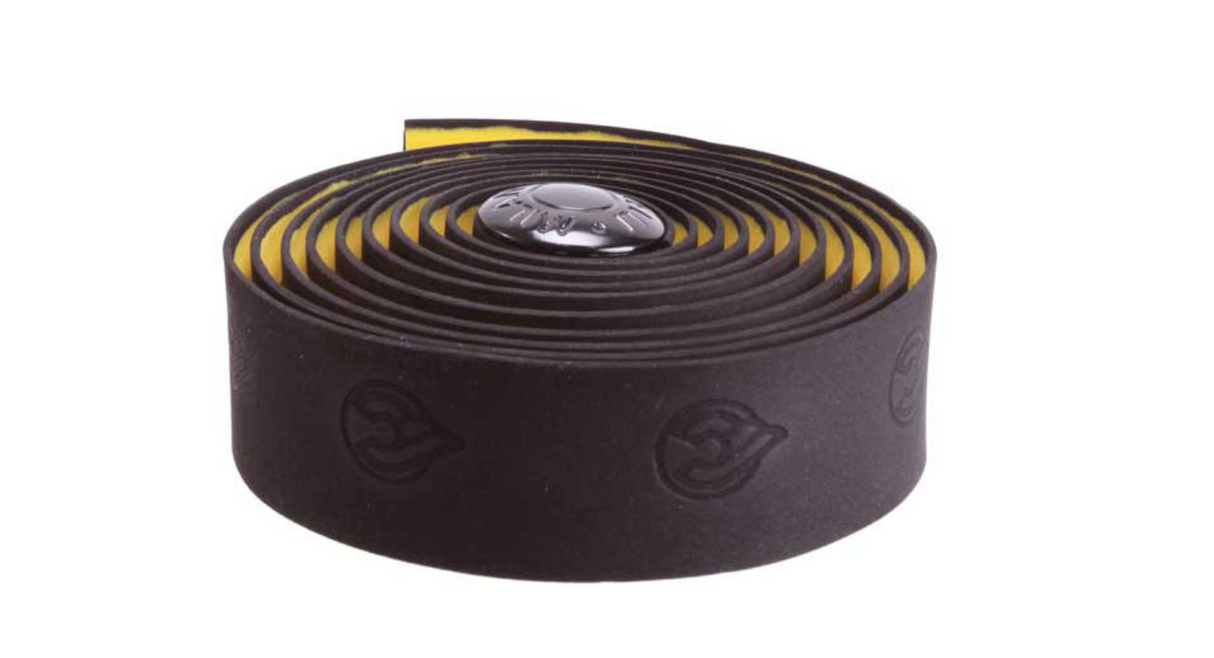 Cinelli Chubby Ribbon Extra Thick Soft Dual Compound Bicycle Handebar Tape Black