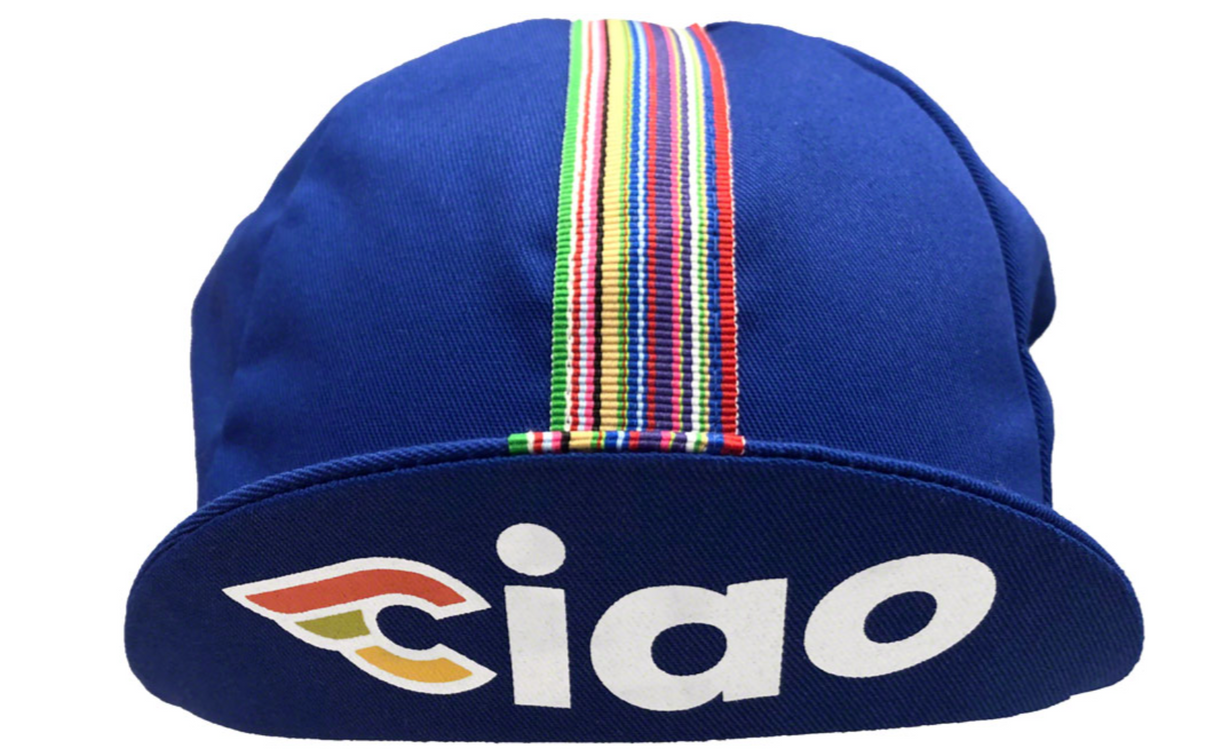 Cinelli Ciao Cycling Cap - Blue, One Size