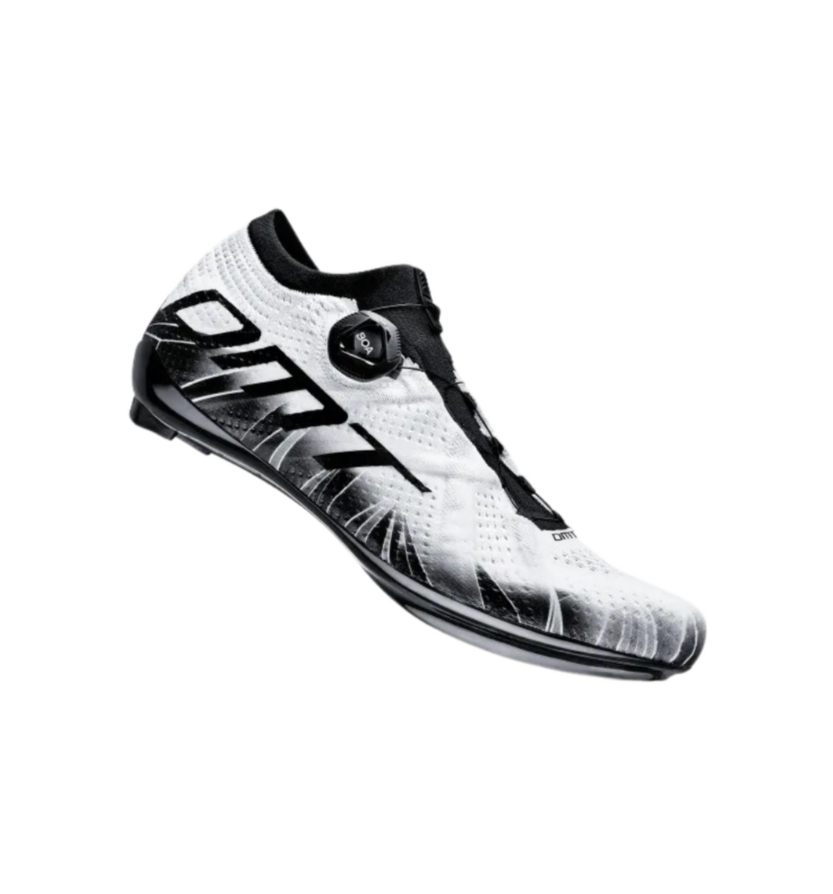 DMT KR1 Road Cycling Shoes - White/Black - Size 37