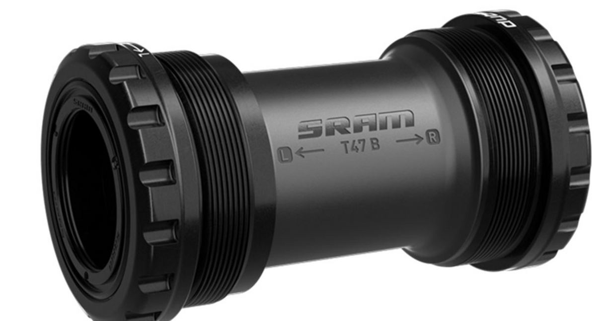 SRAM DUB T47 Bottom Bracket - T47, 68mm, Road and Road Wide, Black
