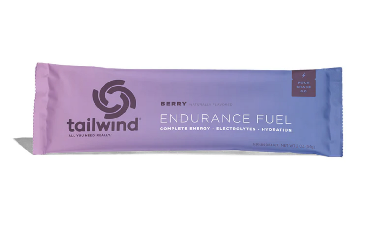 Tailwind Nutrition - Endurance Fuel - Berry - 12 Single Serving Packs