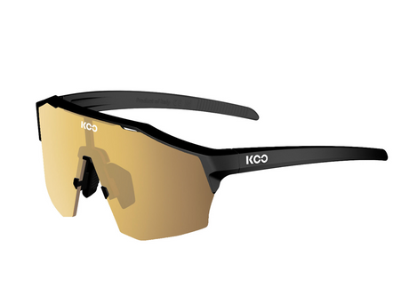 KOO Alibi Cycling Sunglasses - Black Matte w/ Gold Lens Sporting Goods > Cycling > Sunglasses & Goggles Full Catalog KOO