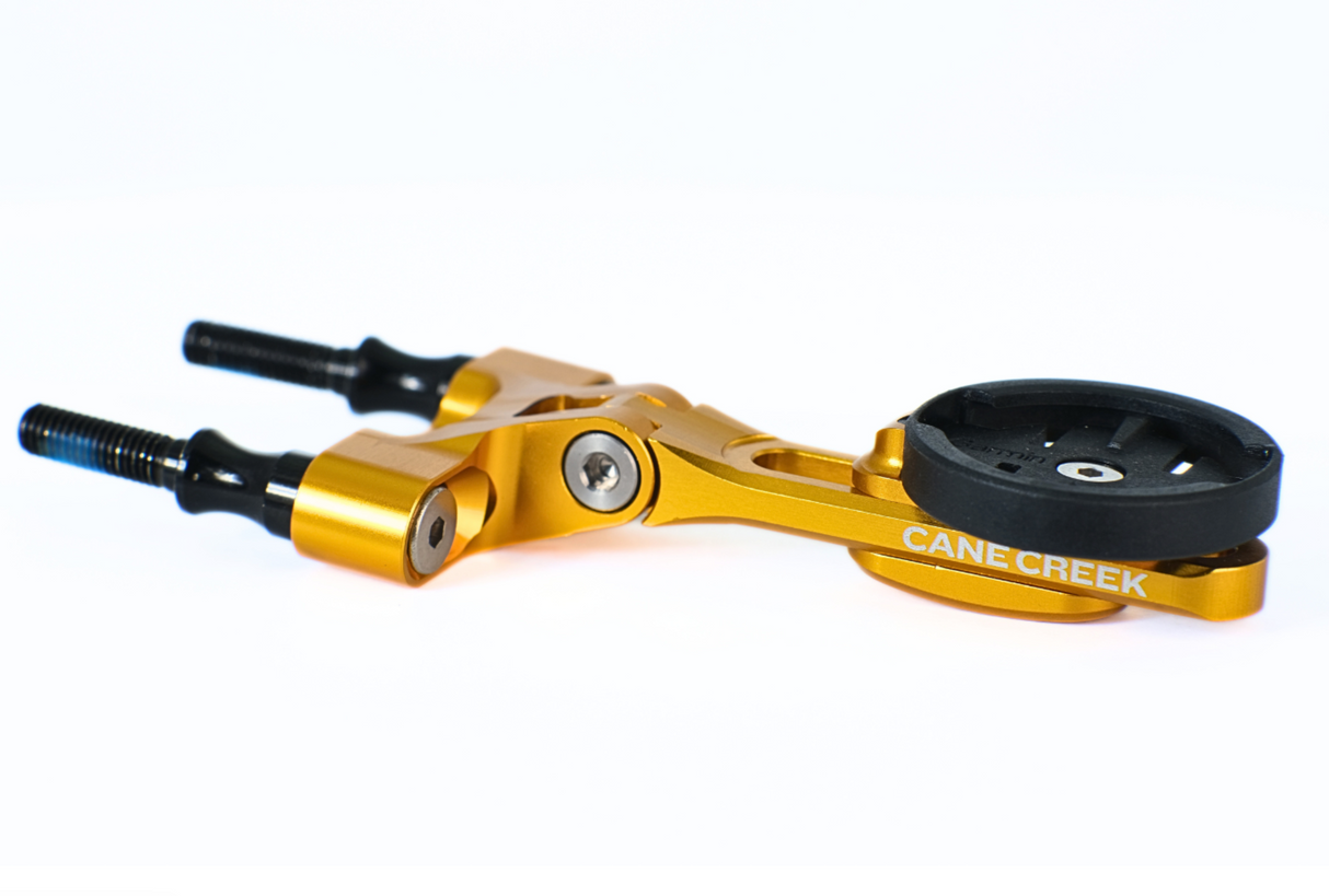 Cane Creek Garmin / Wahoo Cycling Computer Mount - Gold