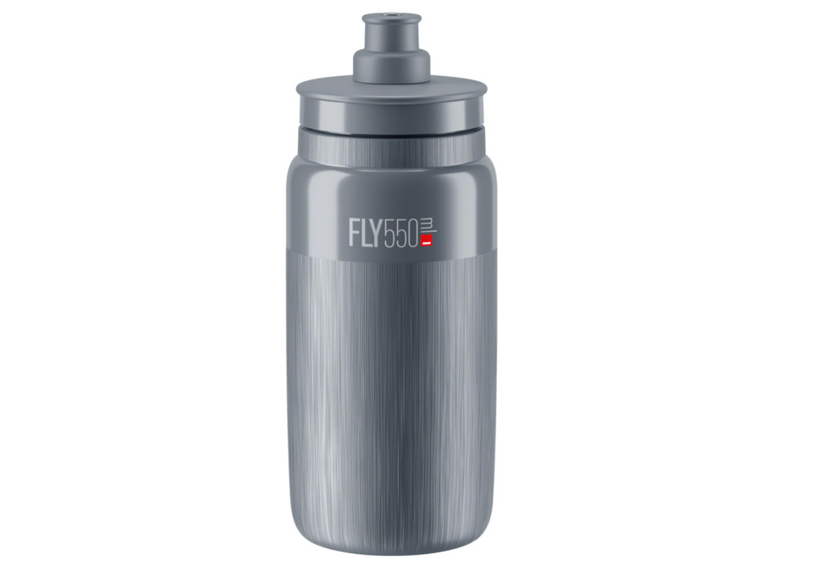 Elite SRL Fly Tex Bicycle Water Bottle - 550ml, Grey