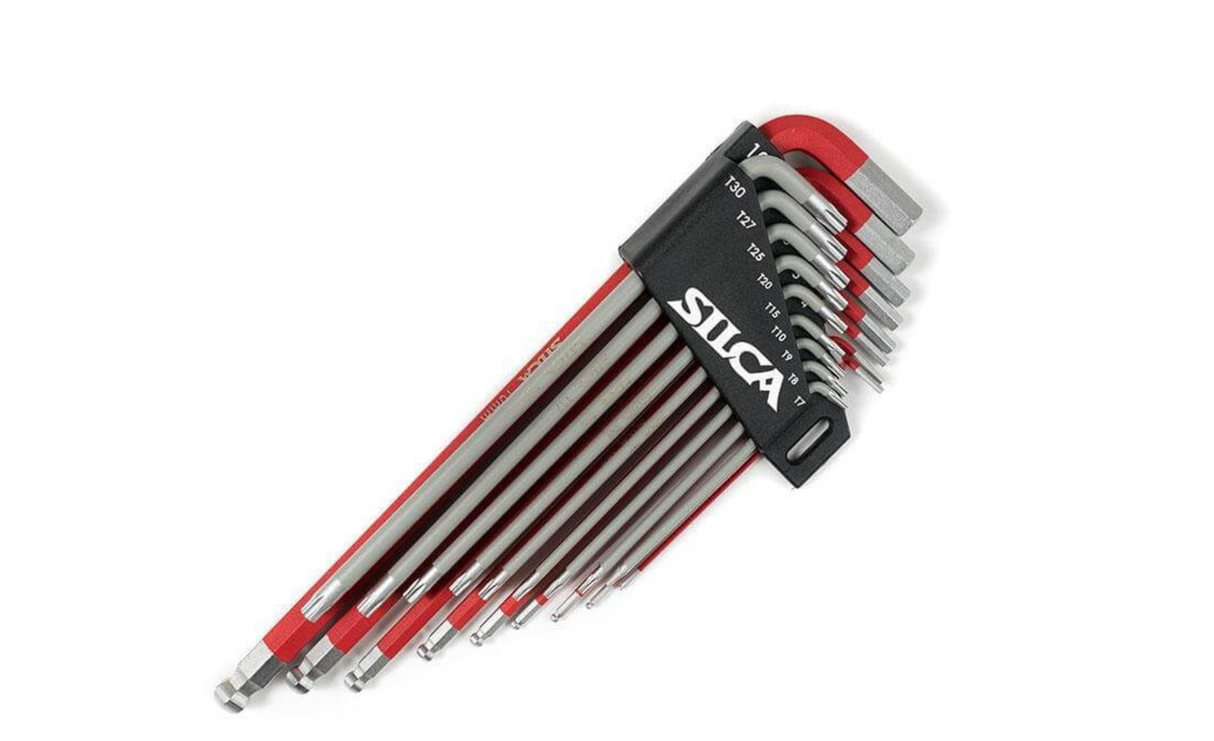 Silca HX-Two Travel Hex + Torx Wrench Set
