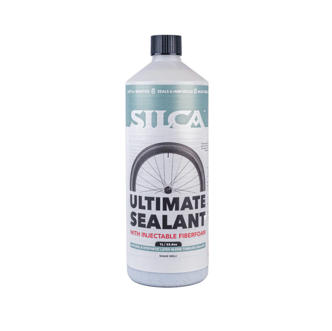 Silca Ultimate Tubeless Sealant w/ Injectable Fiber Foam 1L