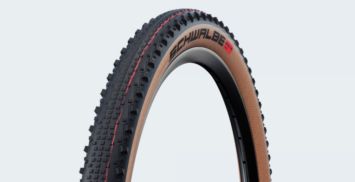 Schwalbe Thunder Burt Super Race TLE Addix Speed Mountain Bike Tire 29 x 2.1 Tan
