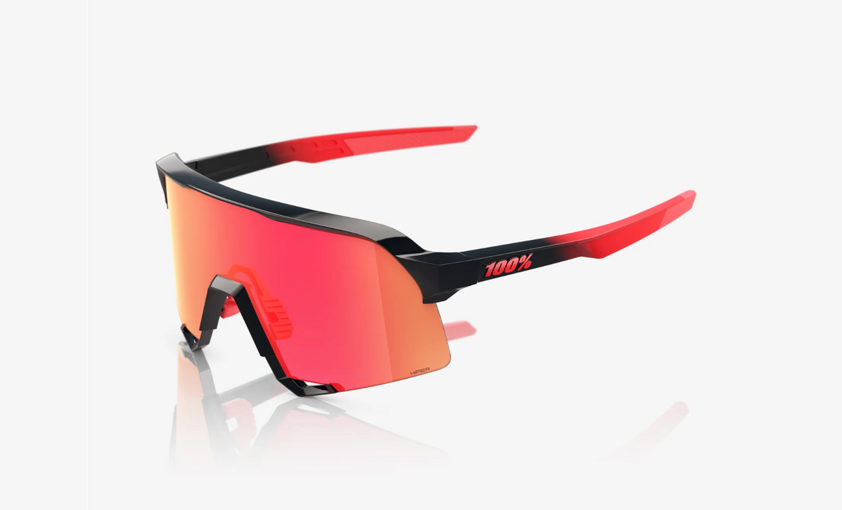 100% S3 - Sunglasses - Elly De La Cruz Limited Edition Hiper Red Mirror