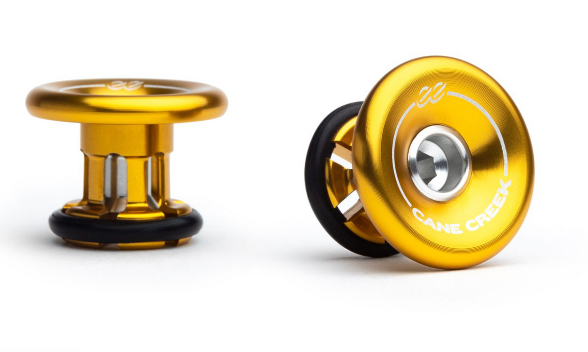 Cane Creek eeBarKeep Handlebar Bar End Plug Set - Gold