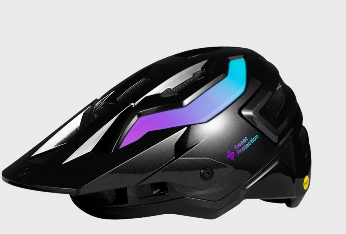 Sweet Protection Bushwhacker 2Vi Mips Mountain Bike Helmet Black Violet M/L