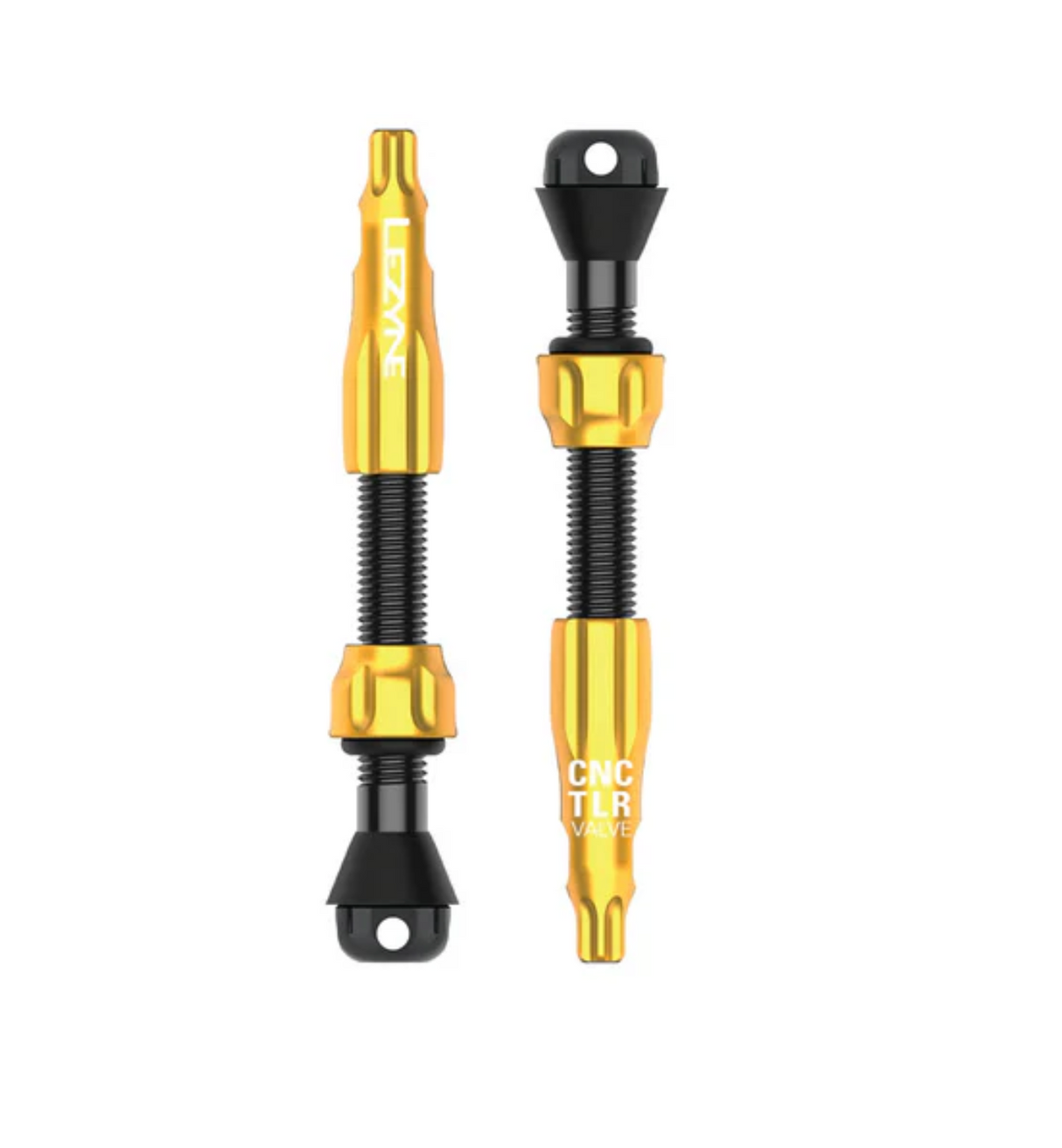 Lezyne CNC TLR Valve Pro Tubeless Presta Valave - 44mm - Gold