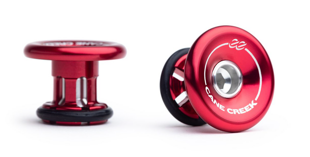 Cane Creek eeBarKeep Handlebar Bar End Plug Set - Red