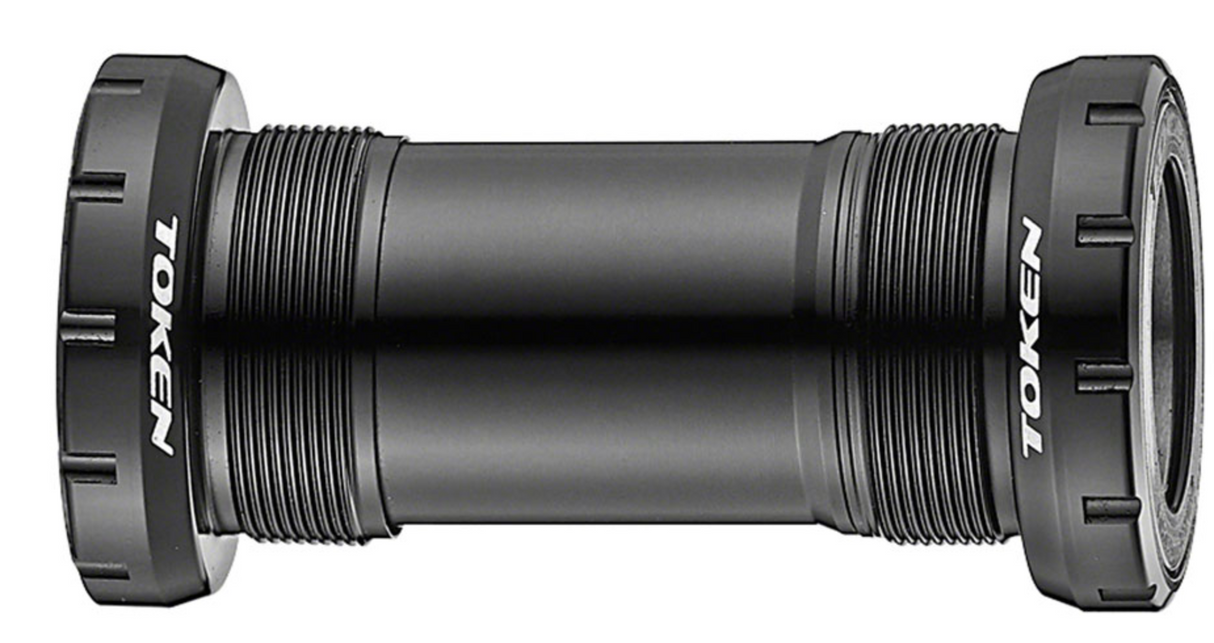 Token BB29BSA Threaded Bottom Bracket - English, SRAM DUB, Black