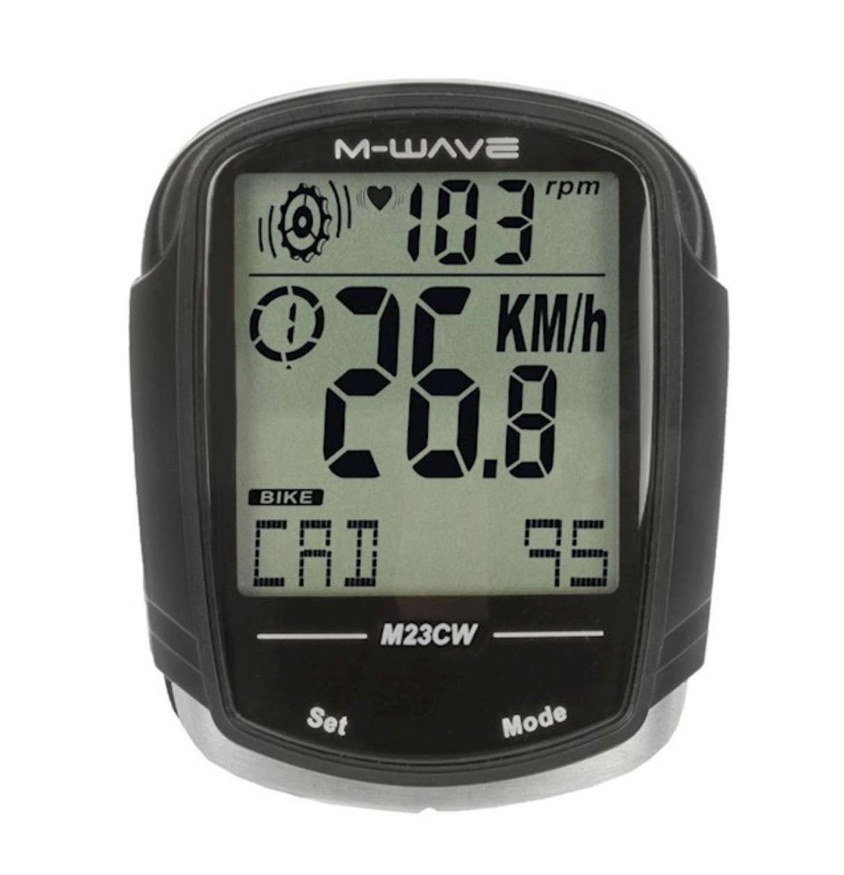 M-Wave M23CW Bicycle Wireless Cycling Computer 23 Functions Sporting Goods > Cycling > Bicycle Electronics > Cycle Computers & GPS Full Catalog M-Wave