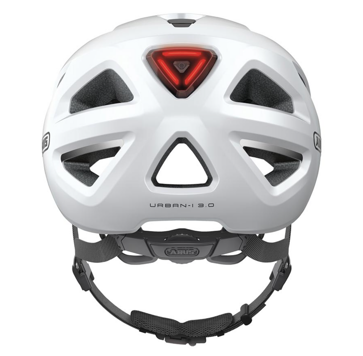 Abus, Urban-I 3.0 Cycling Helmet, Medium, 52 - 58cm, Polar White