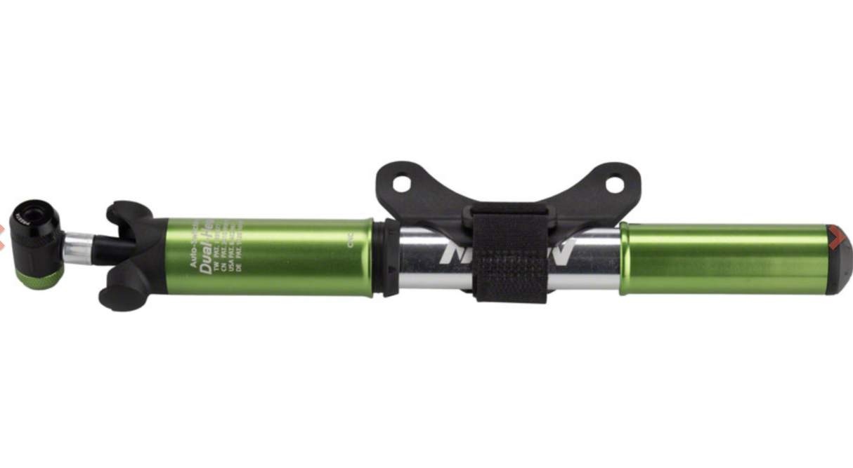 MSW Airlift 210 Road Bicycle Mini Frame Pump Green