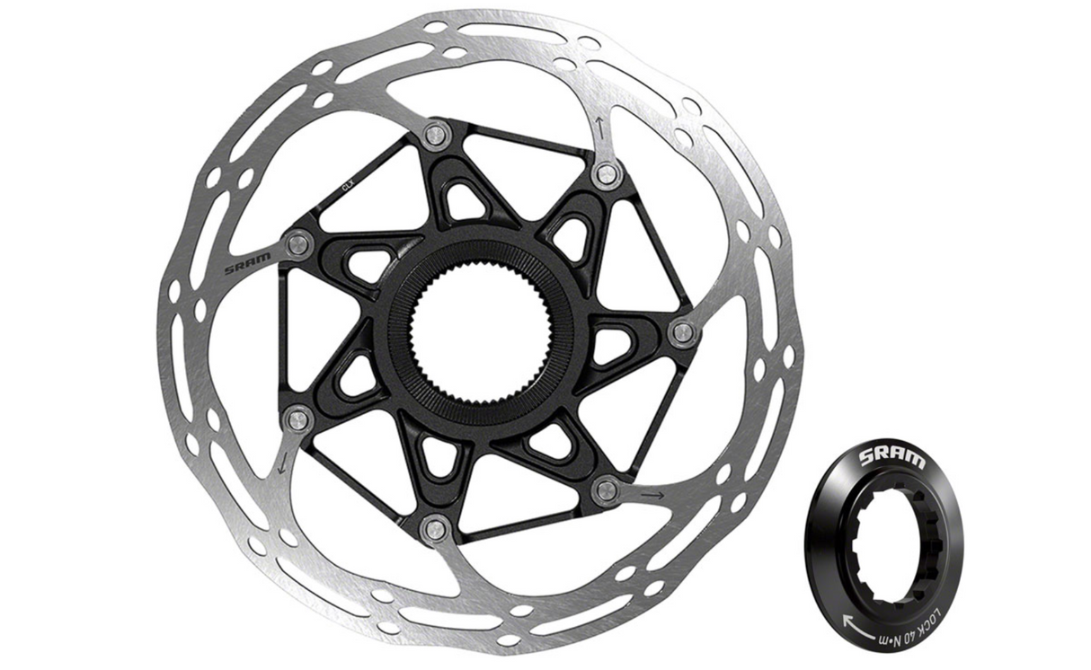 SRAM CenterLine X Disc Brake Rotor - 160mm, Center Lock, 1.85mm w/ Lockring