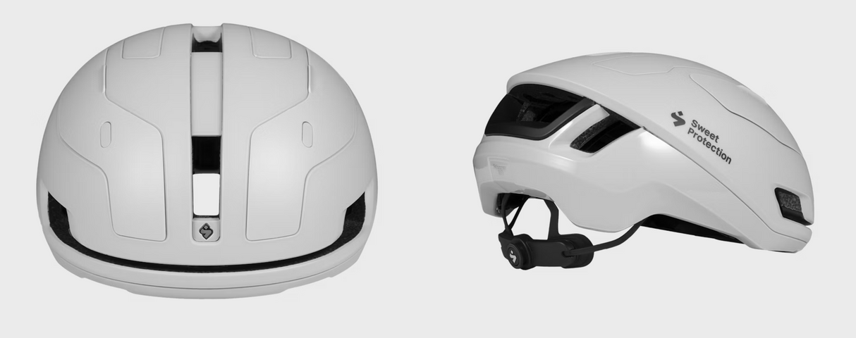 Sweet Protection Cycling Helmet - Falconer Aero 2Vi Mips -Bronco White Size S/M