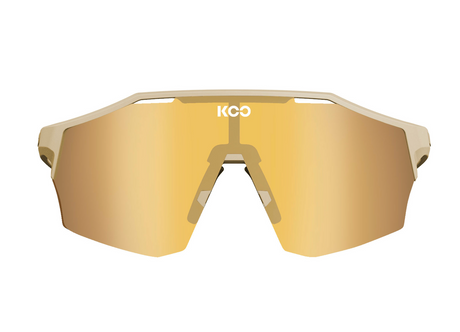 KOO Alibi Cycling Sunglasses - Sand Matte w/ Gold Lens Sporting Goods > Cycling > Sunglasses & Goggles Full Catalog KOO