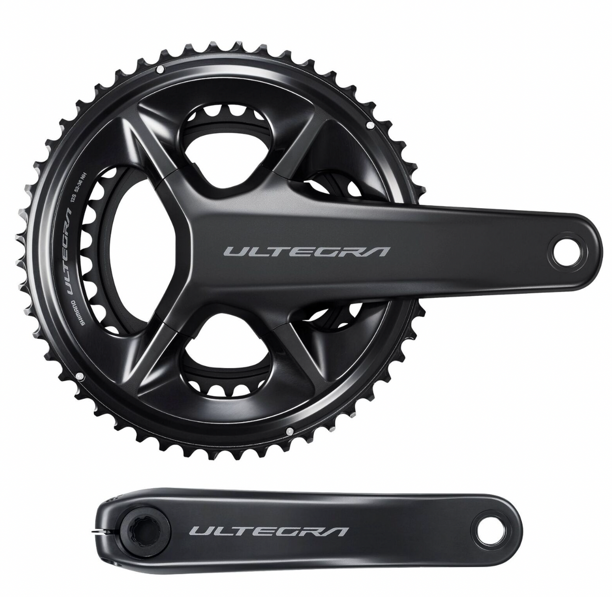 Shimano Ultegra 2 x 12 Speed Crankset FC-R8100 160 52x36