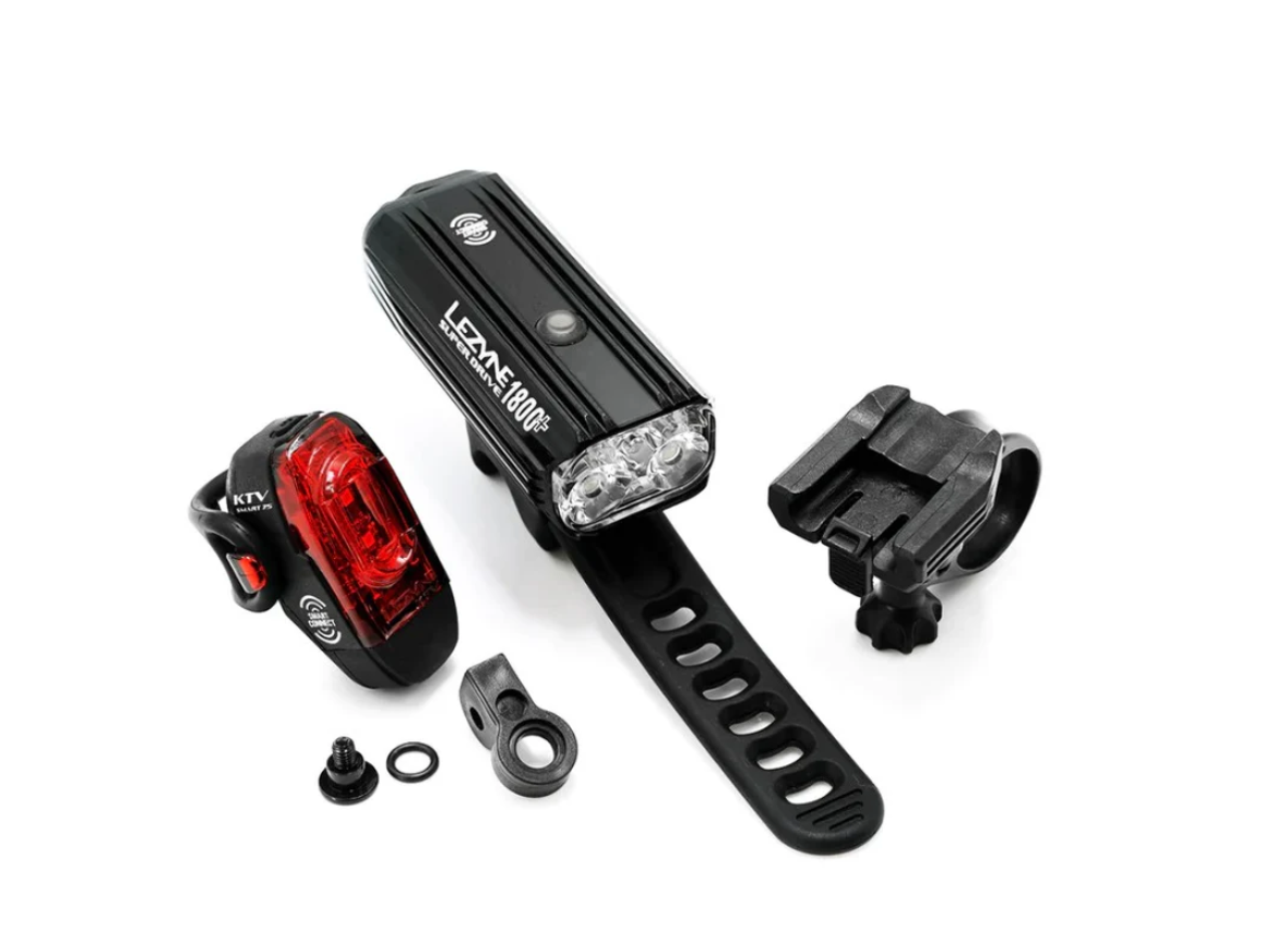 Lezyne Super Drive 1800+ Smart Front Loaded Kit