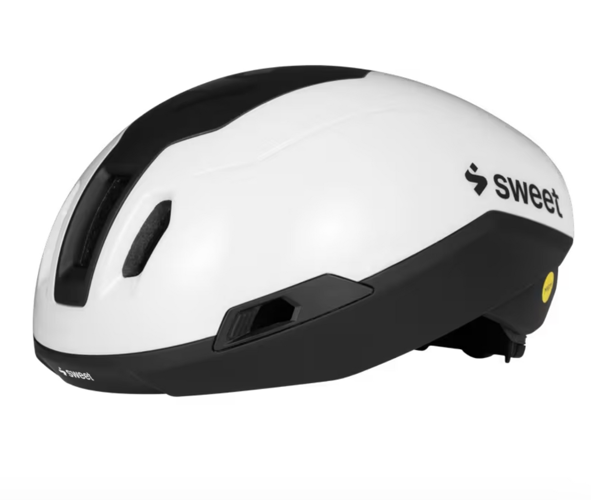 Sweet Protection Tucker III 2Vi Mips Aero Road Bike Helmet - Satin White - S/M