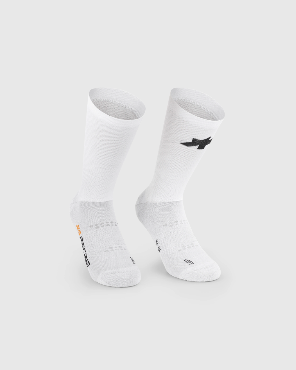 ASSOS RS Socks S11 - White - Size 1 (39-42/6.5-9)