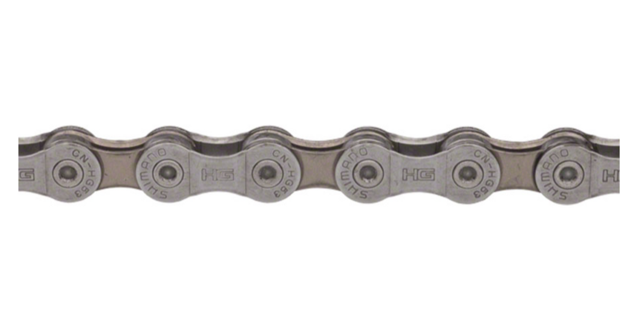 Shimano CN-HG53 Bicycle Chain - 9-Speed, 116 Links, Gray