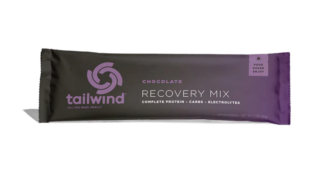 Tailwind Nutrition - Recovery Mix - Chocolate - 12 Single Serving Packs