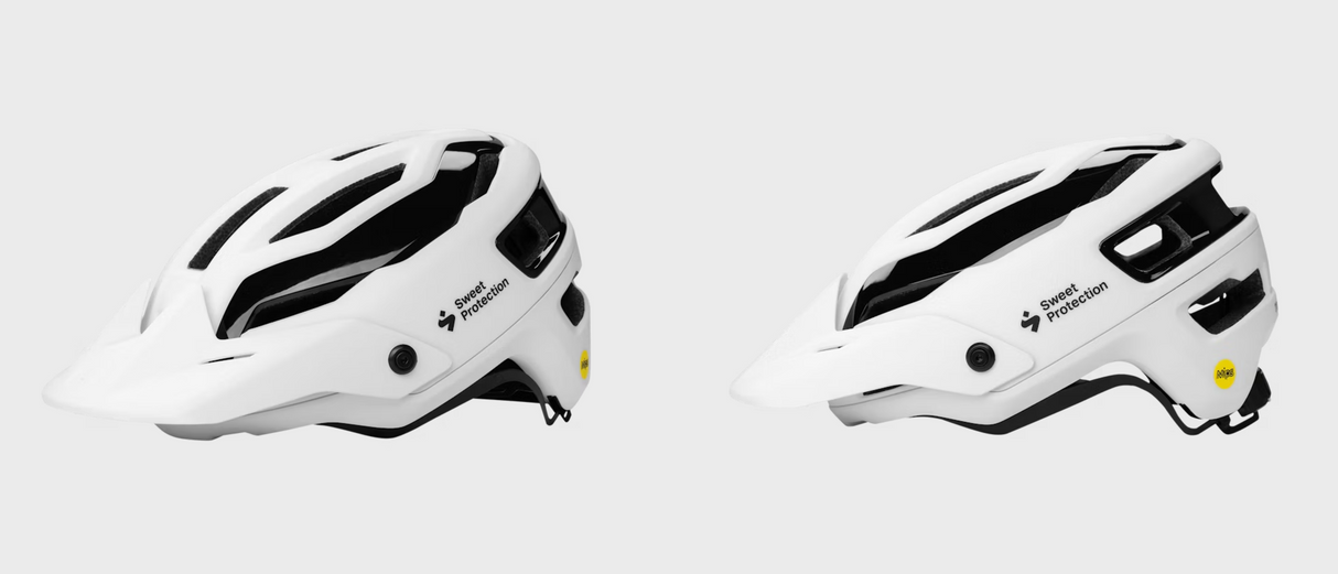 Sweet Protection Cycling Helmet - Trailblazer Mips - Matte White Size L/XL