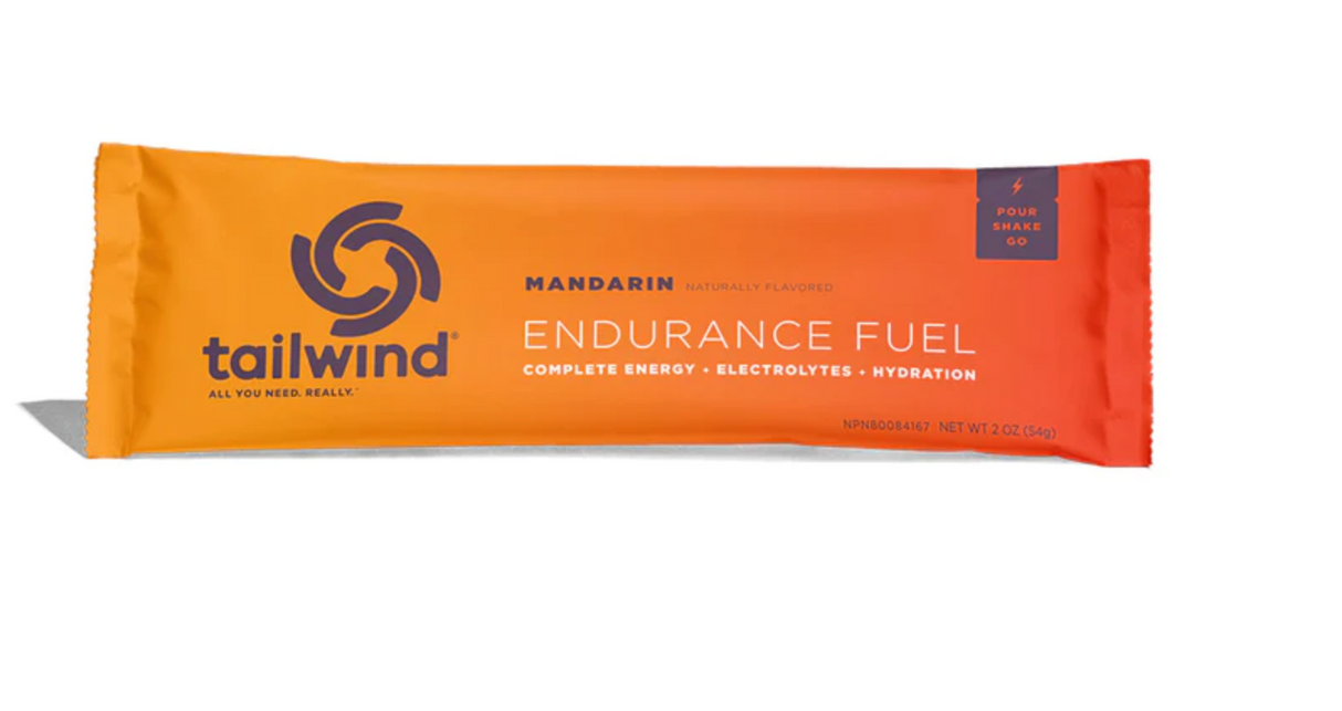 Tailwind Nutrition - Endurance Fuel - Mandarin - 12 Single Serving Packs